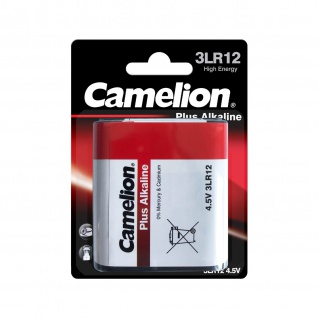 Camelion Plus Alkaline Batterie 3LR12 Flachbatterie 4, 5 Volt