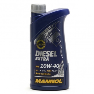 10W-40 Mannol 7504 Diesel Extra Motoröl 1 Liter