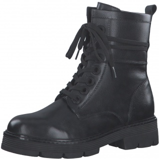 Marco Tozzi Stiefel Stiefeletten Boots Schuhe Winterstiefel schwarz 25286 Leder
