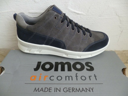 Jomos Schnürschuhe Sneakers Sneaker Halbschuhe Sportschuhe blau grau NEU!!