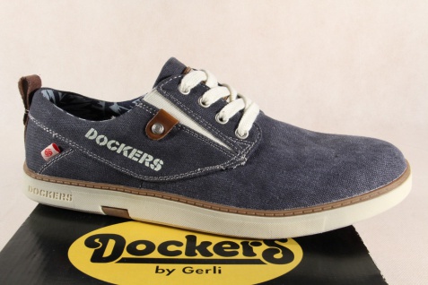 Dockers Herren Sneaker Schnürschuh, Sneaker, Halbschuh, blau, NEU!