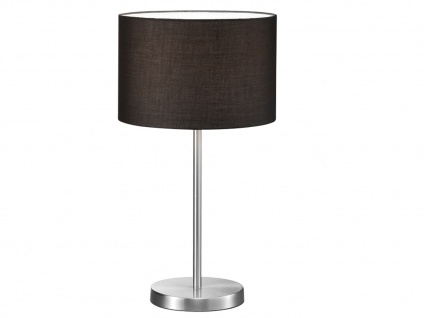 Design Nachttischlampen mit Stoffschirm schwarz Ø 30cm - fürs Schlafzimmerlampen 2