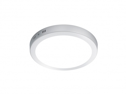 LED Deckenleuchte Deckenlampe CENTO Aluminium u. Acryl weiß Ø 22, 2cm