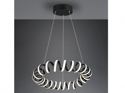 LED Pendelleuchte Schwarz matt mit 3 Stufen Dimmer schöne Lampen für Esstisch