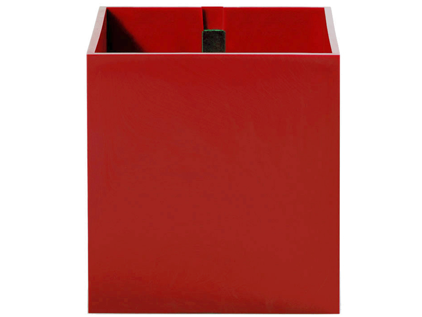 KalaMitica Kunststofftopf mit Magnet Ø 3,5cm Rot Wandaufbewahrung Wanddeko 