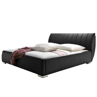 Meise Möbel Bern Polsterbett mit Kunstlederbezug inkl. Bettkasten und seitlich verstellbare Lattenroste Härtegradverstellung Liegefläche wählbar