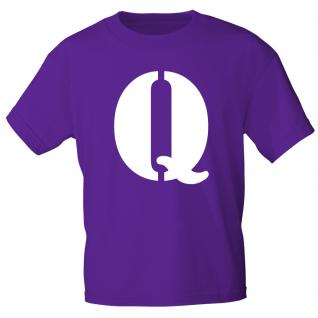 Marken T-Shirt mit brillantem Aufdruck " Q" 85121-Q L