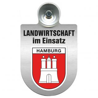 Einsatzschild für Windschutzscheibe incl. Saugnapf - Landwirtschaft im Einsatz - 309460 - Hamburg