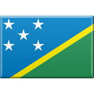 Kühlschrankmagnet - Länderflagge Salomonen - Gr. ca. 8x5, 5 cm - 37810 - Magnet