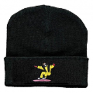 Hip-Hop Mütze Snowboarder 51103 schwarz