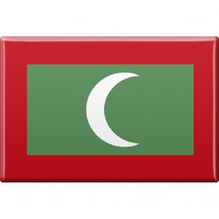 Kuehlschrankmagnet Magnet Schild magnetisch Flaggen der Welt Malediven 38077