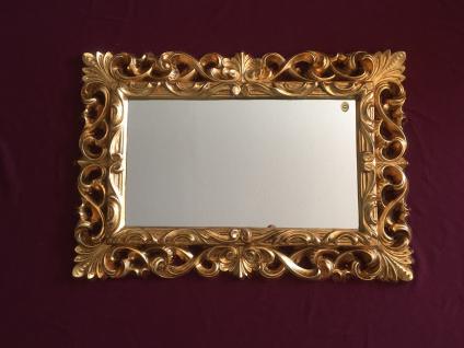 Wandspiegel Gold Barock Modern Flurspiegel Friseurspiegel 72x52 Spiegel Mirror 2