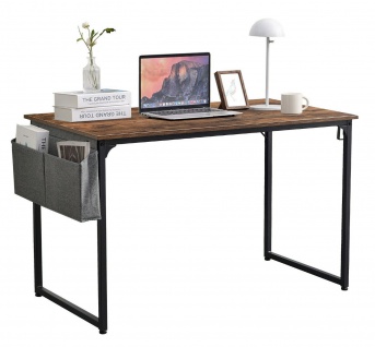 moderner Schreibtisch braun Computertisch Arbeitstisch industrial design NEU