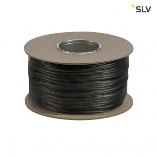 SLV 12V-Seil für Tenseo 12V-Seilsystem Schwarz 6mm² 100m SLV 139060
