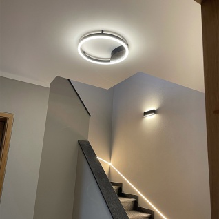 s.LUCE Ring 40 LED Decken & Wandlampe Dimmbar Wohnzimmer Ring Deckenlampe Wandlampe 2