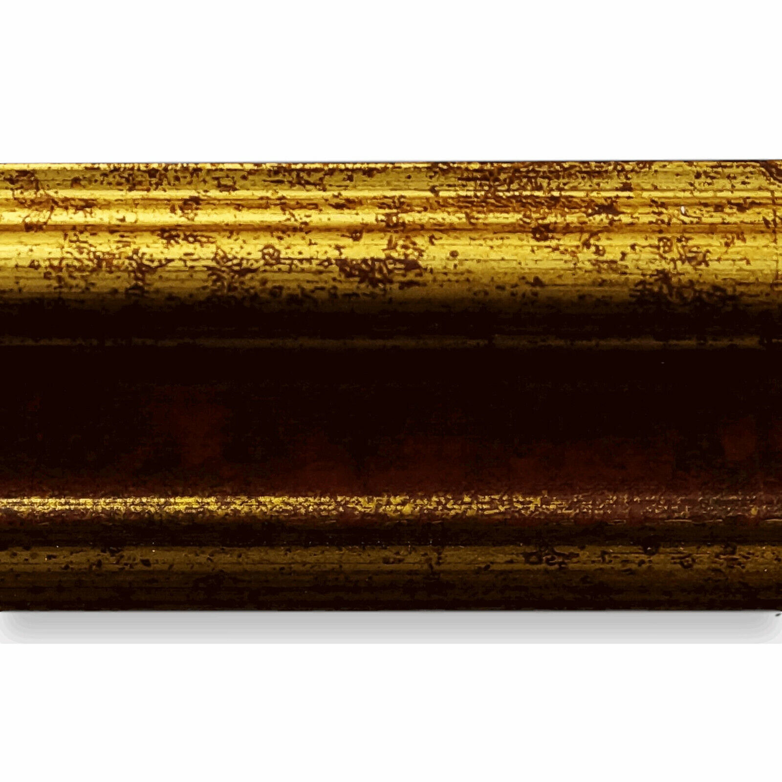 NEU alle Größen Bilderrahmen Braun Gold Antik Vintage Retro Bari 4,4 