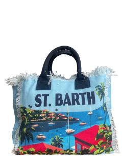Saint Barth Beach-Bag Vanity Postcard " St. Barth"