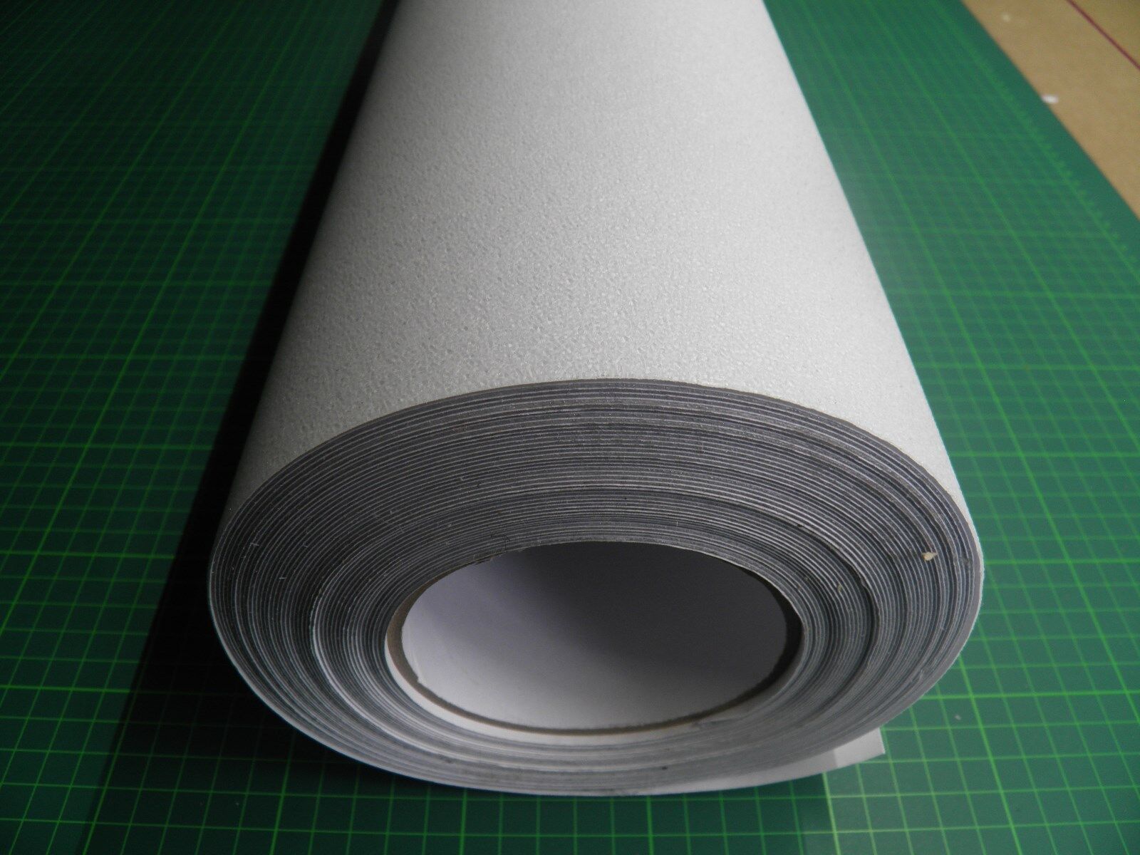 130 cm x 70 cm PVC Anti Rutsch Schutz Folie weiß selbstklebend Treppe  ca