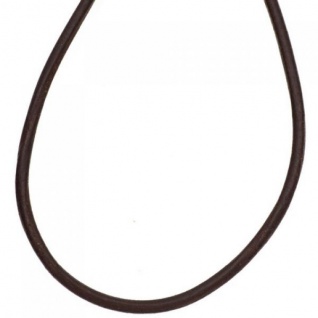 Leder Halskette Kette Schnur braun 100 cm