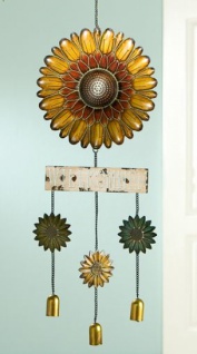 Windspiel Sonnenblumen, 90 cm