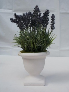 Lavendel im Topf, Kunstblume, 25, 5 cm hoch Herkunftsland: Deutschland