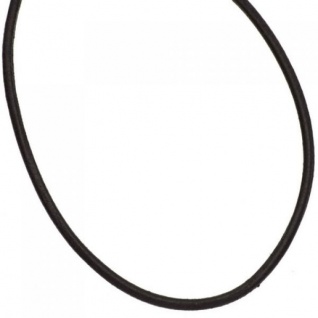 Leder Halskette Kette Schnur schwarz 100 cm