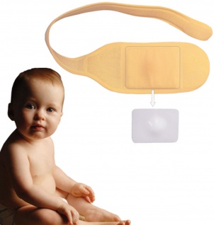 Kinder Nabelbruch-Bandage Band Baby Hernie Bauch Gurt Klettverschluss 0511D-01