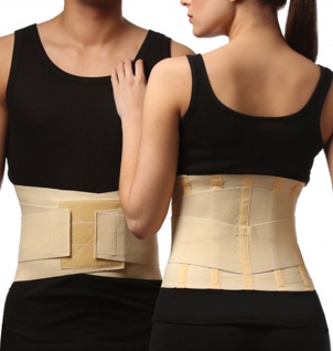 Rückenbandage Rücken Stütze Bandage Schienen Bänder Lendenwirbelsäule 0012-01