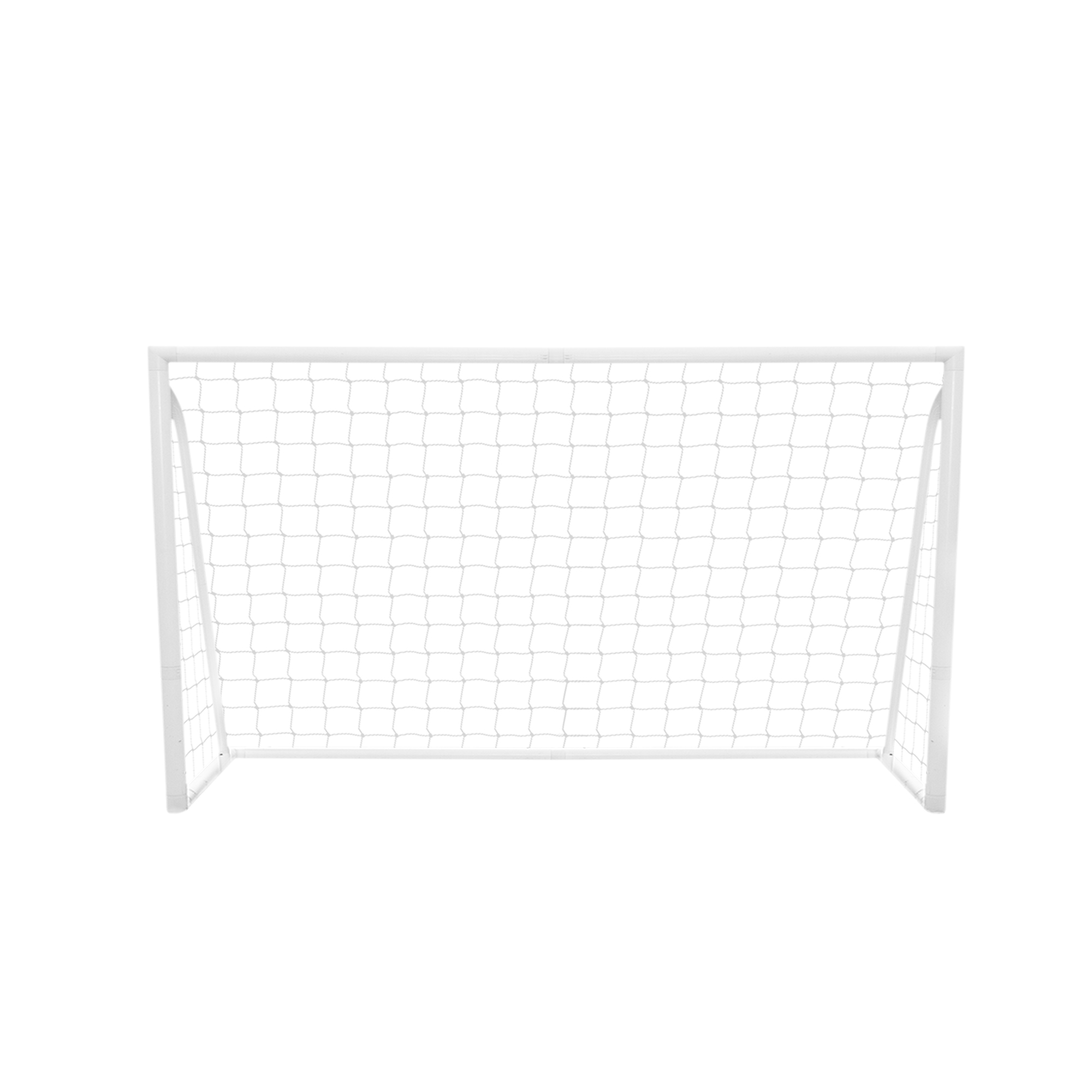 Fußballtor Goal Allwetter Fußballtraining PVC Geknotetes Netz für Garten Park Outdoor Mobil, Leicht zu tragen & aufzubauen mit Klicksystem 5 Schusslöchern Torwand Spanngurten & Tragetasche 1,8 x 1,2m