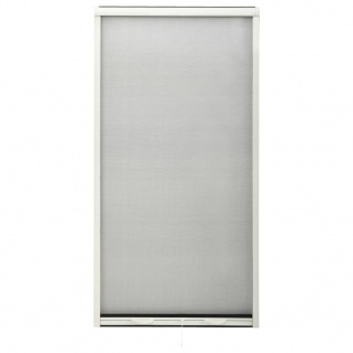 vidaXL Insektenschutzrollo für Fenster Weiß 90x170 cm