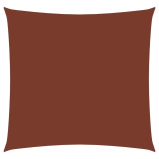 vidaXL Sonnensegel Oxford-Gewebe Quadratisch 7x7 m Terracotta-Rot