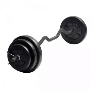 Iron Gym Einstellbare Curlstange Set 23 kg IRG033