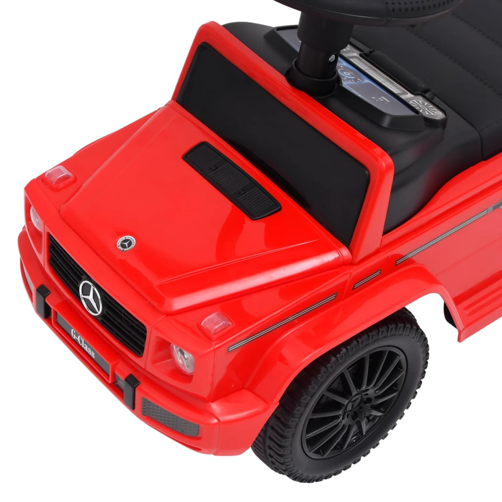 vidaXL Rutschauto mit Schiebstange Mercedes Benz GLE63 Rot Rutscher Kinderauto 