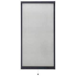 vidaXL Insektenschutzrollo für Fenster Anthrazit 70x150 cm
