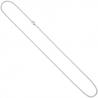 Kugelkette 925 Silber 2, 0 mm 45 cm Kette Halskette Silberkette Karabiner - Vorschau 2