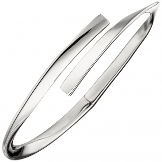 Armreif Armband oval 925 Sterling Silber Silberarmband Silberarmreif