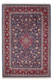 Morgenland Perserteppich - Isfahan - Premium - 238 x 171 cm - dunkelblau