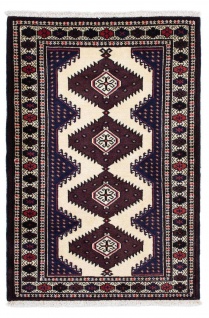 Morgenland Turkaman Teppich - 139 x 87 cm - mehrfarbig