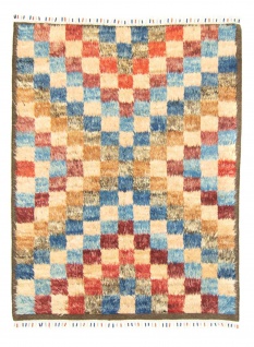 Morgenland Berber Teppich - 206 x 143 cm - bunt