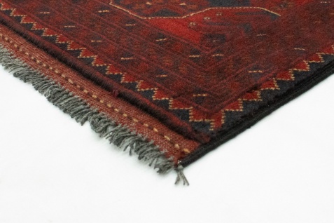 Afghan Teppich - Kunduz - 147 x 100 cm - rot - Vorschau 2