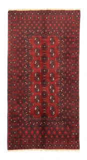 Afghan Teppich - Filpa - 195 x 100 cm - rot