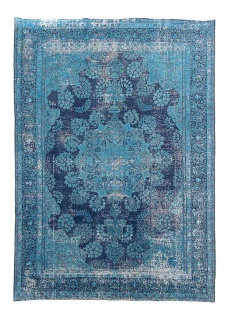 Morgenland Vintage Teppich - 333 x 258 cm - blau