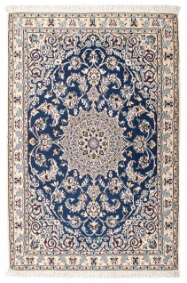 Morgenland Perserteppich - Nain - Royal - 153 x 100 cm - dunkelblau