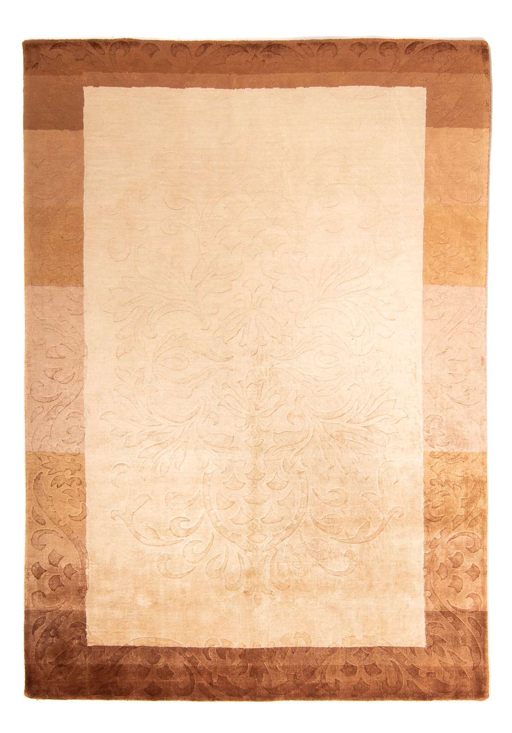 Morgenland Gabbeh Teppich - Loribaft Softy - 241 x 172 cm - beige