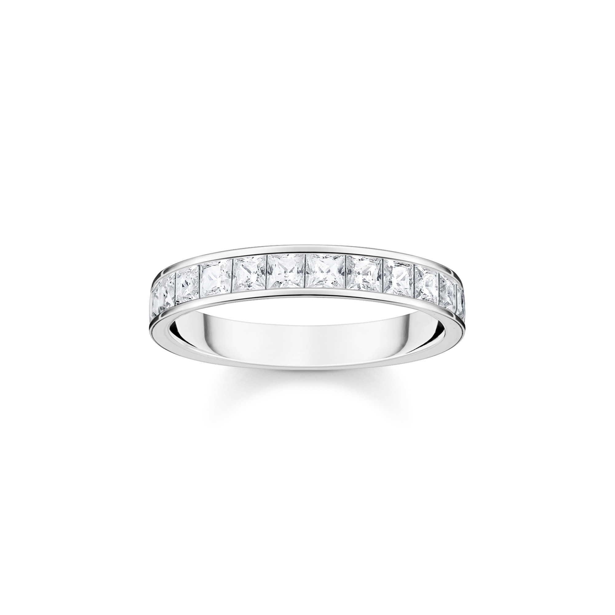 Thomas Sabo Ring Silber &quot; Weisse Steine Pavè&quot; TR2358-051-14-54