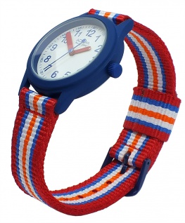 Adora Young Line analoge Quarz Armbanduhr für Jungen und Mädchen Ø 31mm Nylonband AY4406