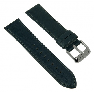 Uhrenarmband Leder 23mm Band dunkelblau passend zu Festina F16607/2 F16607/alle