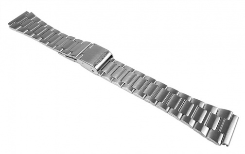 Casio Uhrenarmband Edelstahl Silberfarben A163W