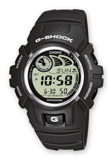 Casio G-Shock digitale Armbanduhr schwarz Resin Auto IllumiOutdoorr G-2900F-8VER