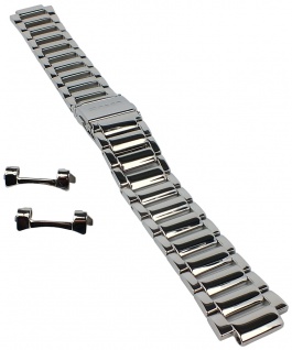 Casio Armband | Uhrenarmband Edelstahl Band Silberfarben für Sheen SHN-5013D